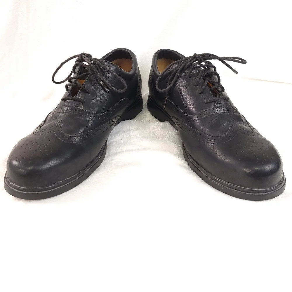 Red Wing 6665 Men's Black Leather Steel Toe Dress Shoes Size 13